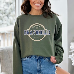 Bravo TV Fan Sweatshirt, Real Housewives Sweatshirt, Bravoholic Gift, Vanderpump Lover, Summer House Apparel, Reality TV Fan Shirt, Moms Day