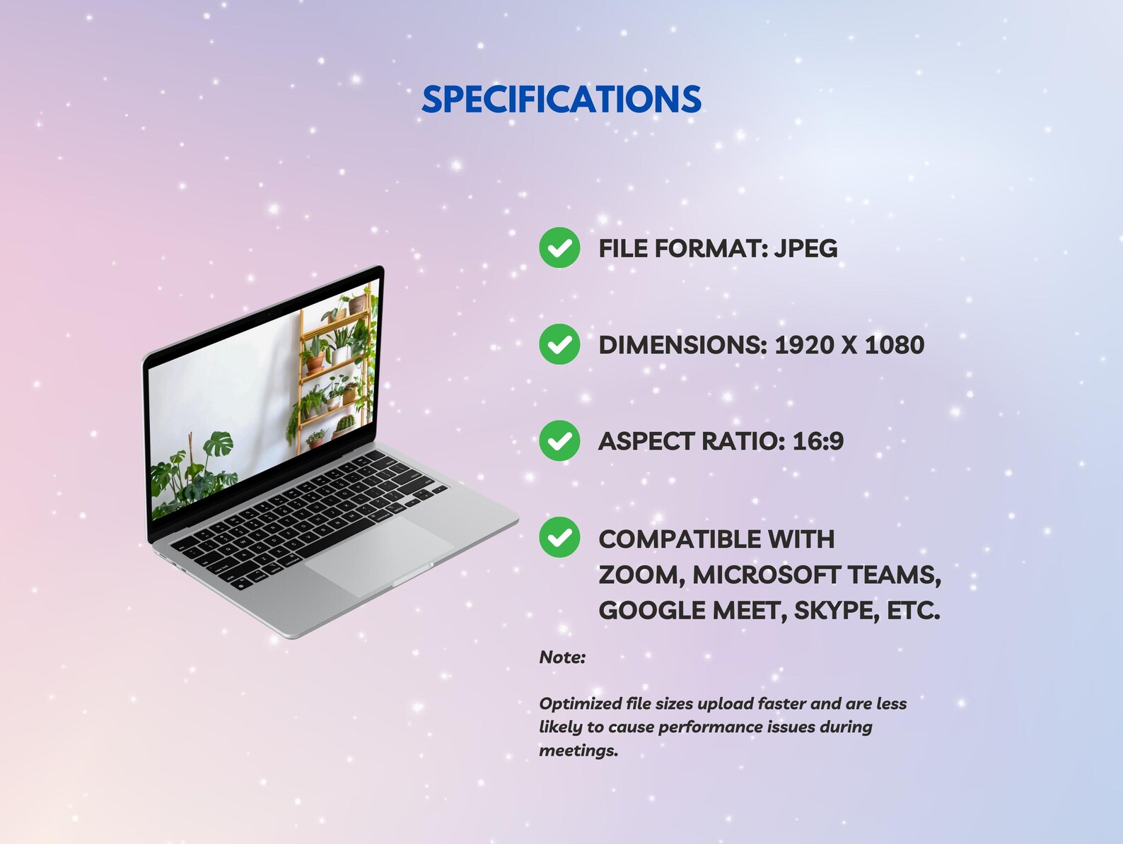 12 Virtual Backgrounds Bundle, Home Office Backdrop, Work From Home ...
