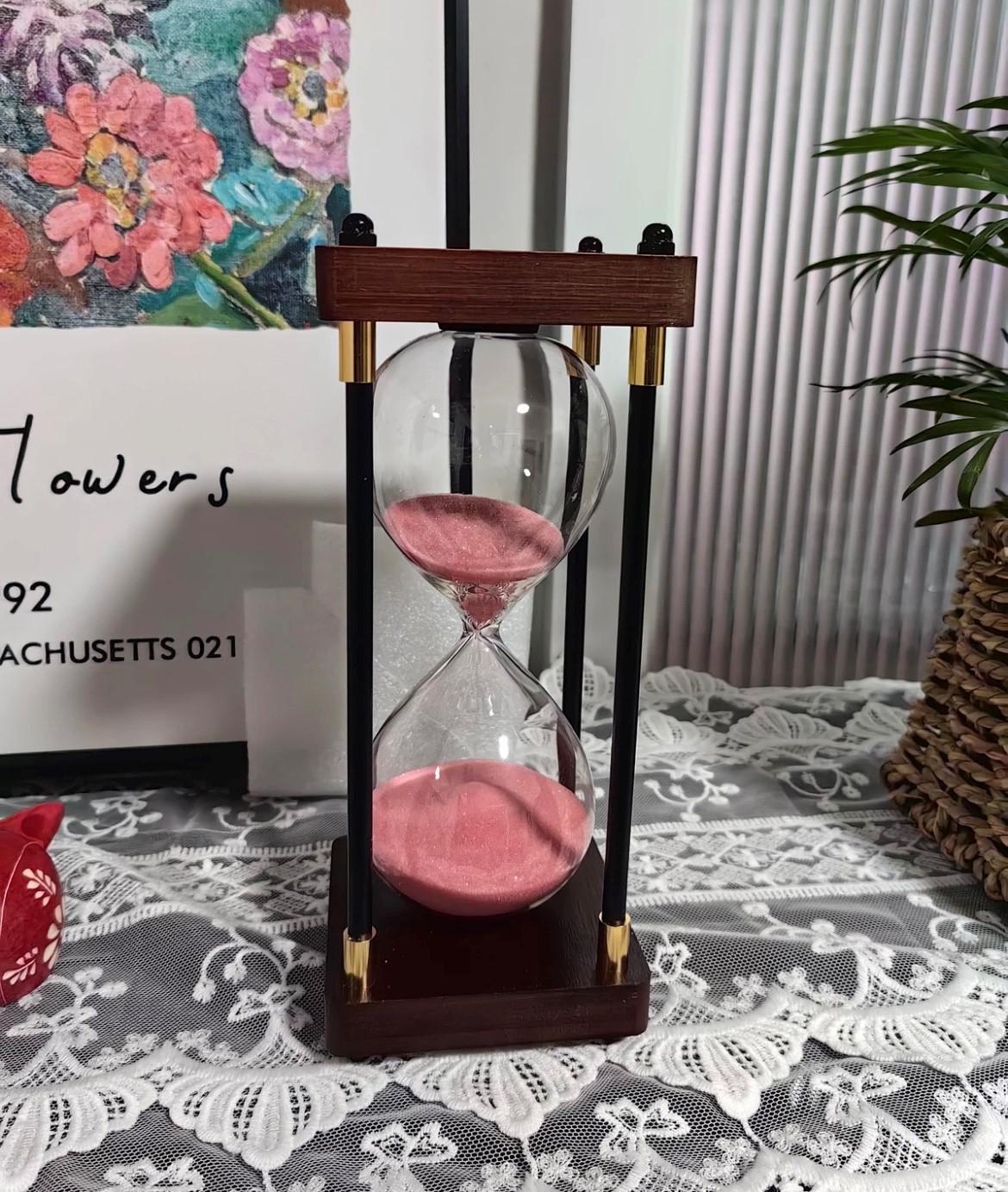 Reloj de arena rellenable Etsy Espana