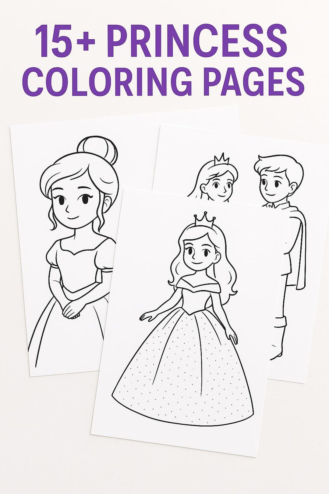 15+ Princess Coloring Pages for Kids – Fun & Magical Printable Activity ...