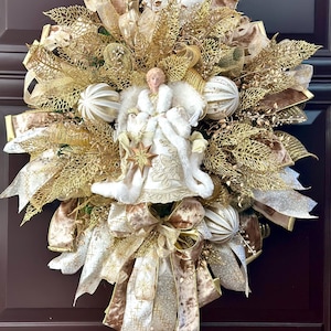 Cream & Gold Christmas Angel