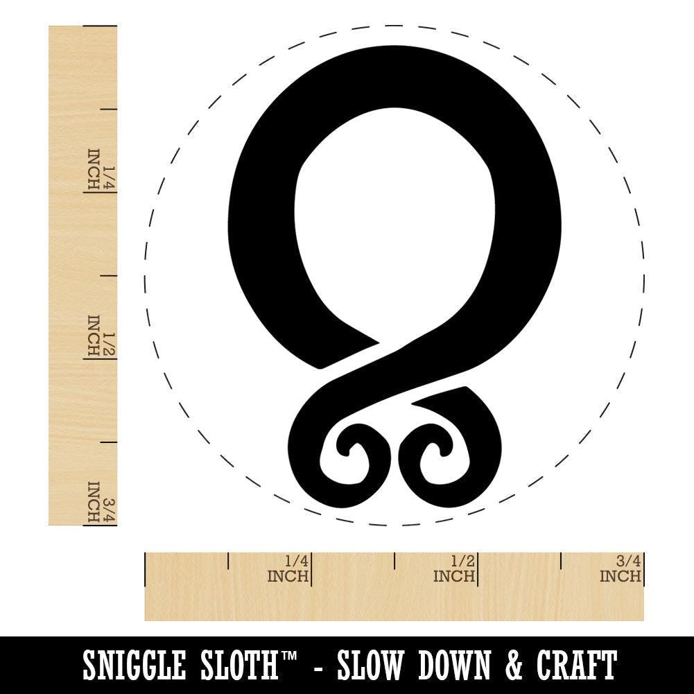 Trollkors Troll Cross Ward Rubber Stamp for Stamping Crafting