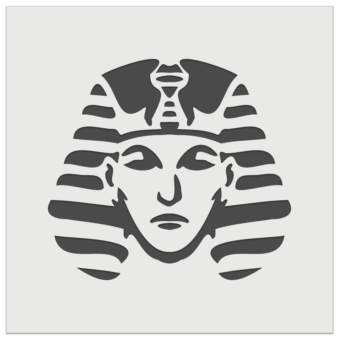 Ancient Egyptian Pharaoh With Crown Wall Cookie DIY Craft Reusable ...