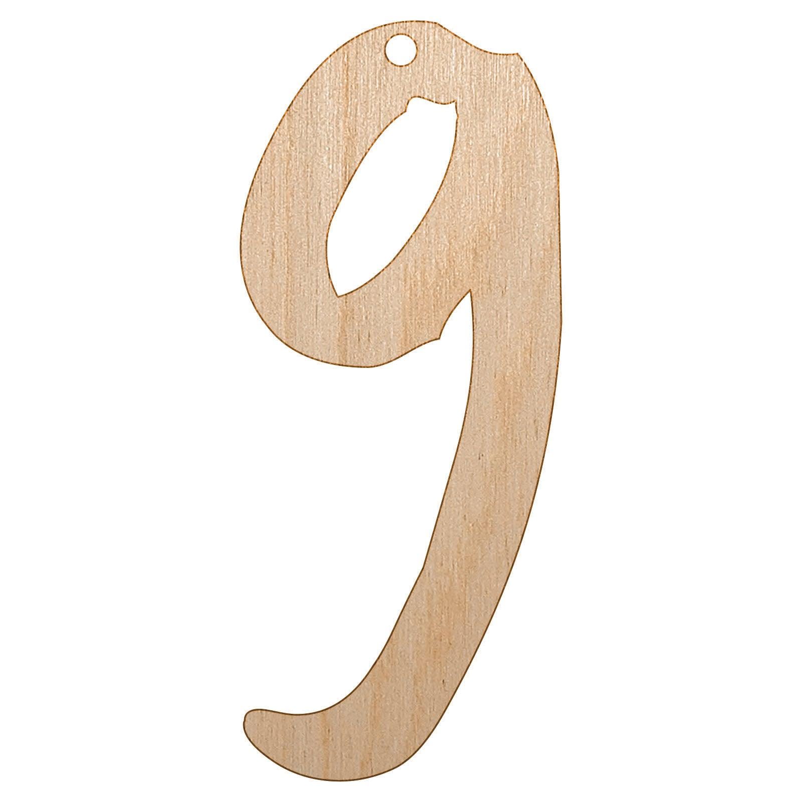 Number Nine Tag - Etsy