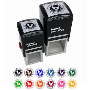 Egg Laid Expiration Date Calendar Self-Inking Rubber Stamp Ink Stamper