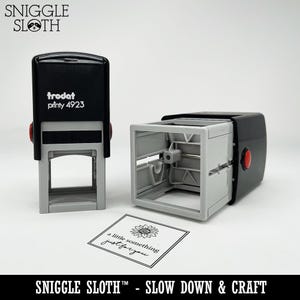 Seal of Approval I Approve Funny Self-Inking Rubber Stamp Ink Stamper