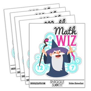 Math Wiz Wizard School Genius Compliment