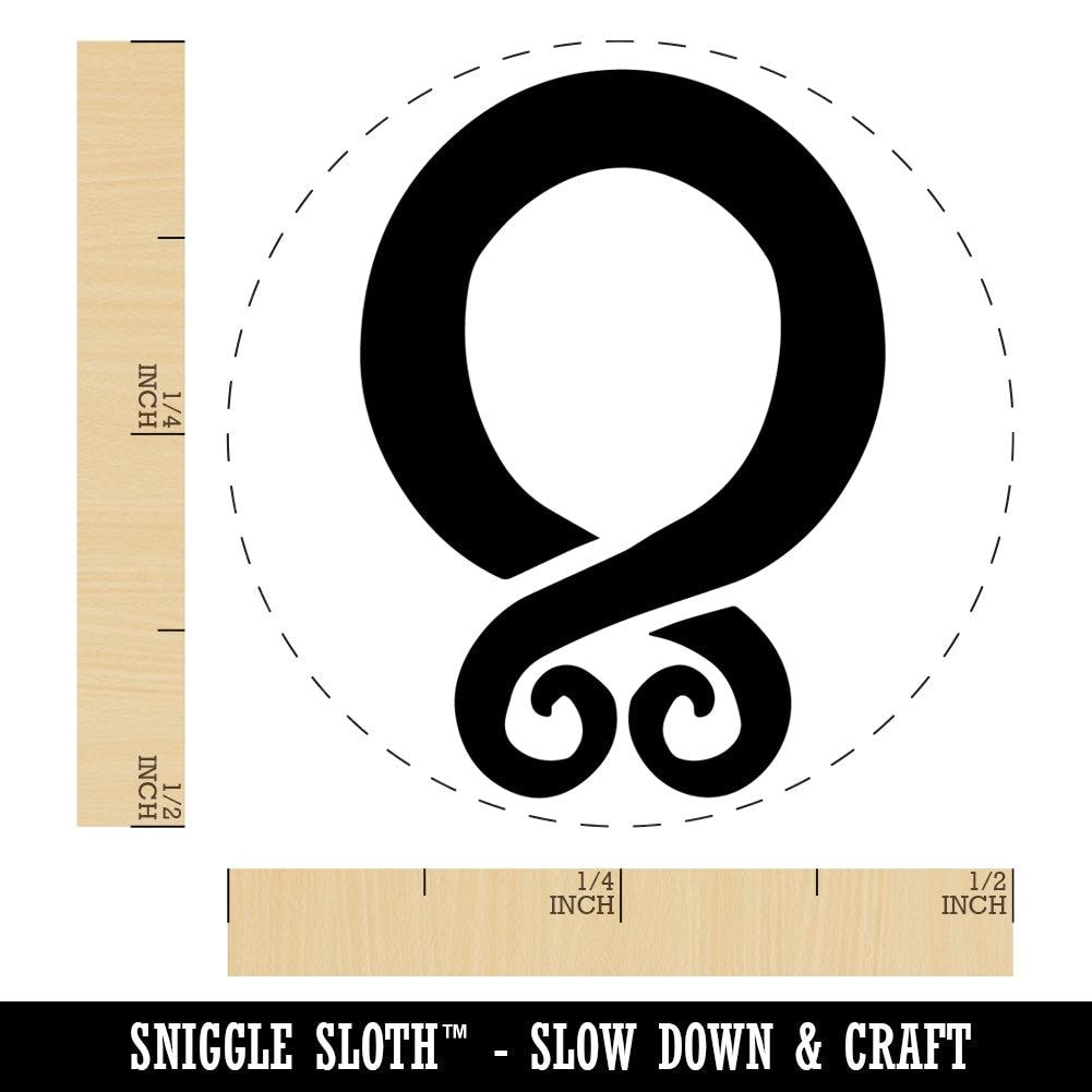 Trollkors Troll Cross Ward Rubber Stamp for Stamping Crafting
