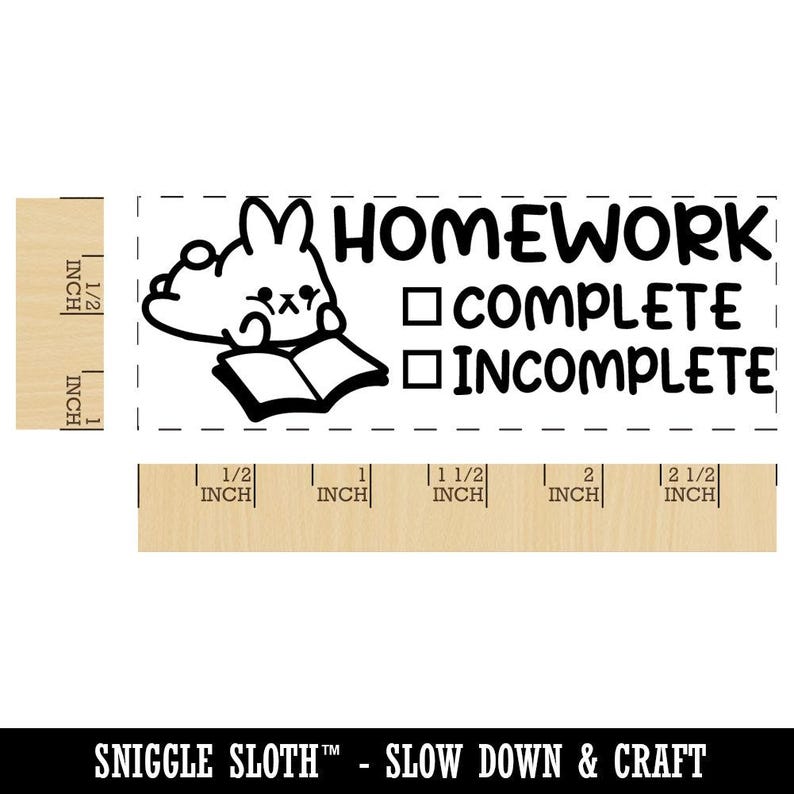 Homework Complete Incomplete Checklist Teacher Student School Self ...