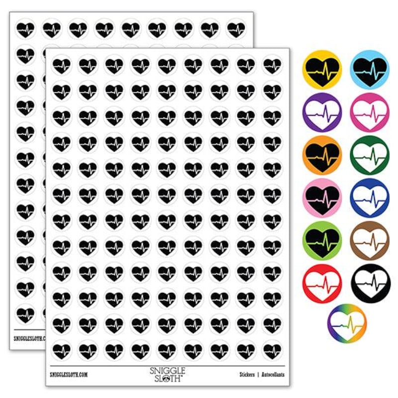 Cardiac Pacemaker Sticker Ekg Stickers - Etsy
