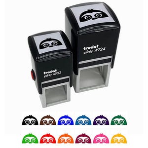 Peeking Sloth Self-Inking Rubber Stamp Ink Stamper