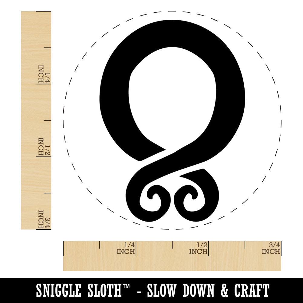 Trollkors Troll Cross Ward Rubber Stamp for Stamping Crafting