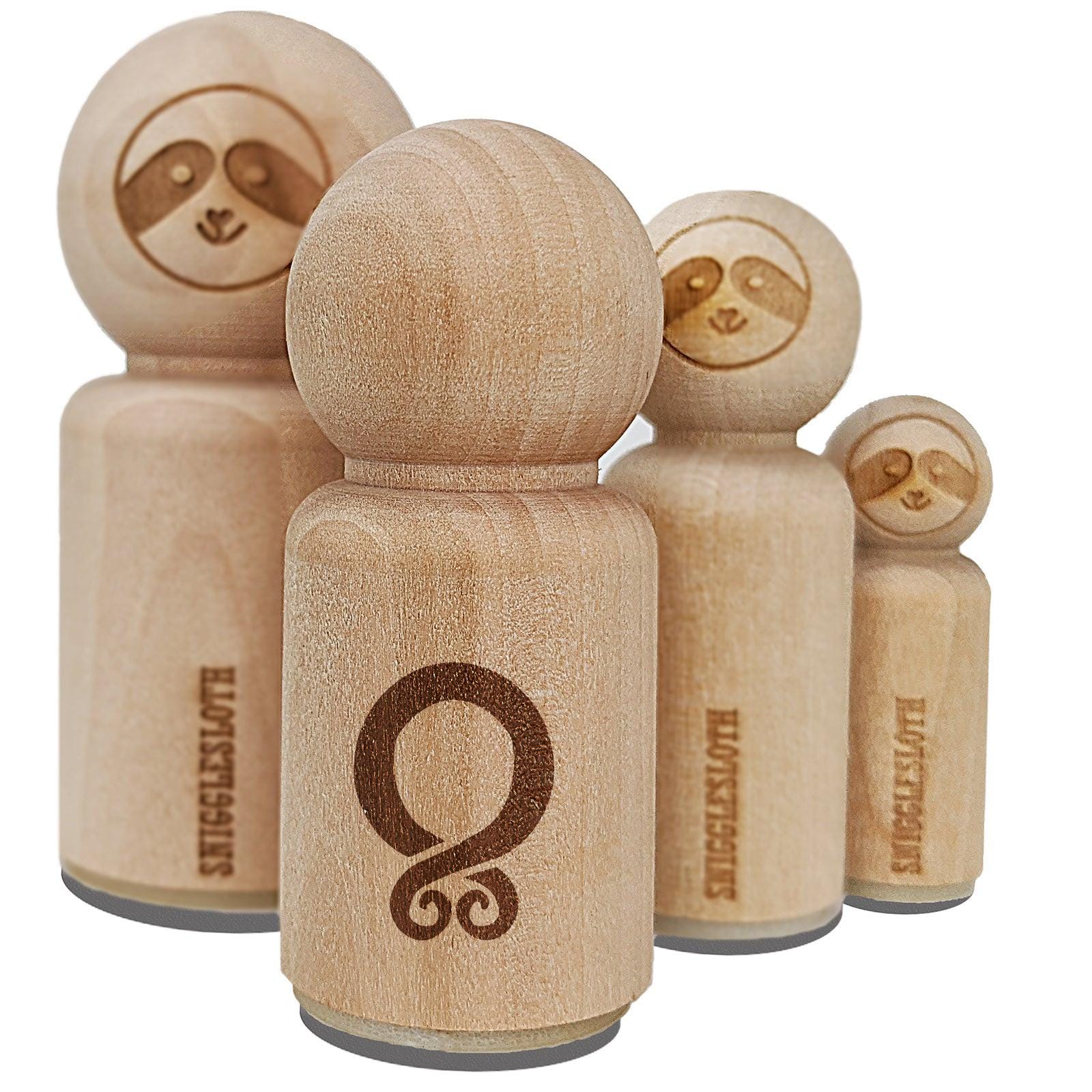 Trollkors Troll Cross Ward Rubber Stamp for Stamping Crafting
