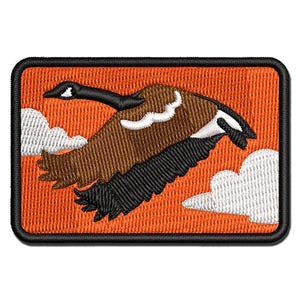 Canadian Goose Canada Multi-Color Embroidered Iron-On or Hook & Loop Patch Applique