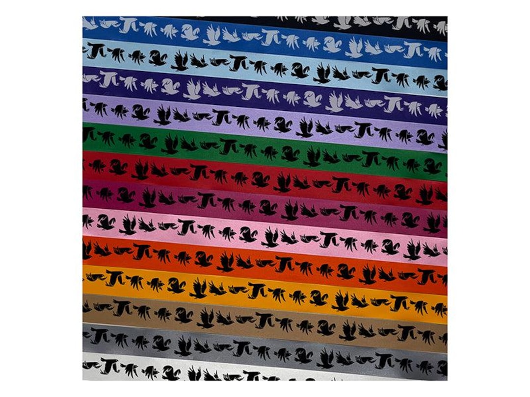 Birds in Flight Flying Animation Flapping Wings Satin Ribbon for Bows ...