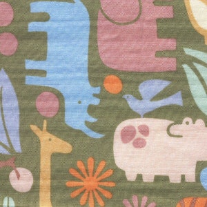 Minky Blanket, Zoo Safari Cuddle Blanket with Minkee, Minkee Blanket, baby blanket, lovey image 3