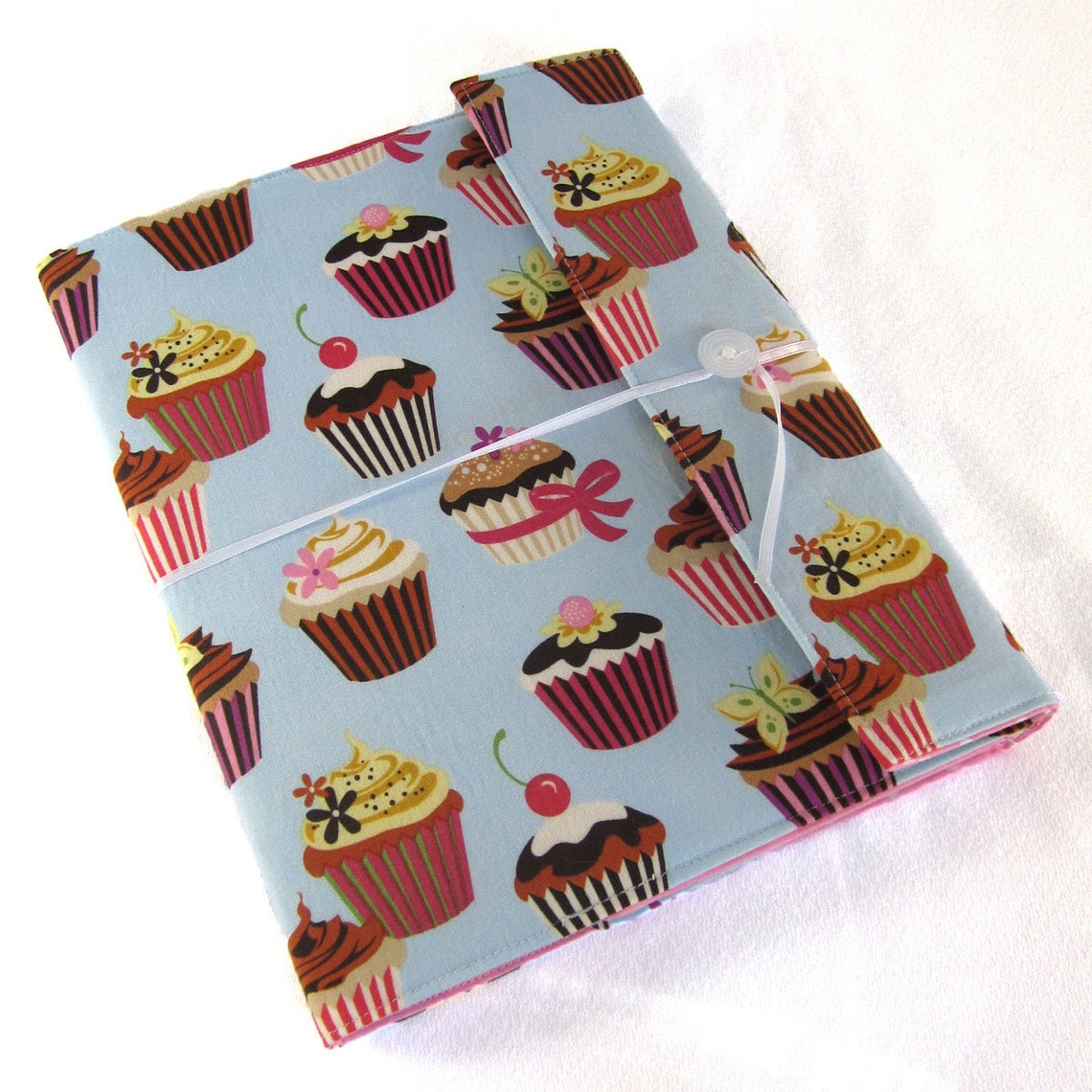 Cupcake Reusable Fabric Covered Composition Book Cover With Etsy