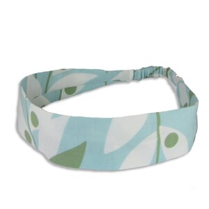 Fabric Headband - Lindy Leaf- Pick your size - fit toddlers to adults - 1-1/2&quot; wide