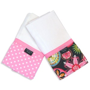 Carnival Bloom Burp Cloth Set