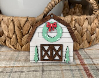 DIY Rustic Christmas Ornament Kit: Family Holiday Crafts