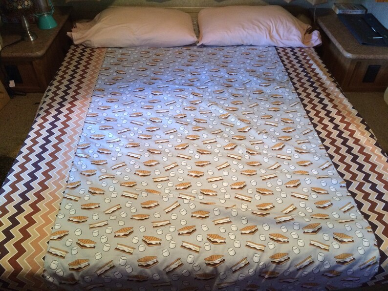 Fitted Bed Sheet Size Short Queen Or Rv You Provide Image 0