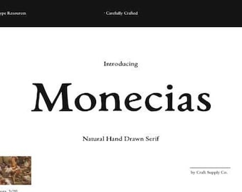 Monecias Font, Elegant font, Calligraphy font, Modern Font, Commercial Use, Canva font, Display font, Fancy font, Script font, Font