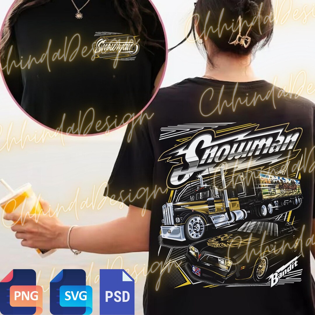 Snowman’s Bootlegging Service PNG Svg, Smokey and the Bandit Inspired ...