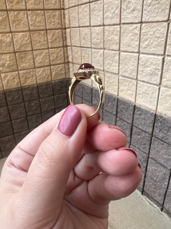 Antique Edwardian Paste Statement Ring - CLASSIC … - image 11