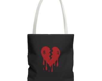 Broken Heart Tears Tragetasche: Ausdrucksstarkes emotionales Design