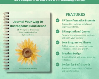 Self-Care Digital Journal: Inspirational Quotes & Prompts (Digital Download)