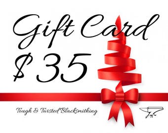 Etsy Gift Card, Gift for women, Gift Certificate, Easy gift card, Printable gift card, etsy gift card for Tough and Twisted, last min gift