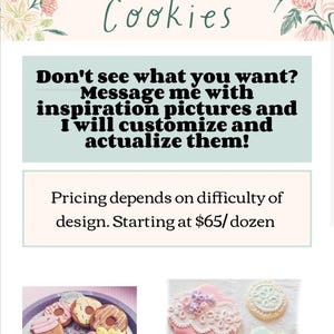 Custom cookies!