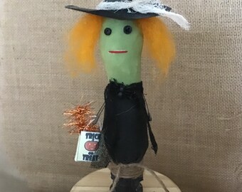 PRIMITIVE WITCH HALLOWEEN-Decor-Gift