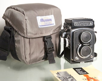 Vintage Camera Yashica A Medium Format TLR Tested Working