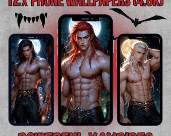 Anime Vampire Phone Wallpapers – 12 Seductive Gothic Vampire Lords (4.8K)