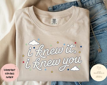 I Knew It, I Knew You, Toy Story 5 Comfort Colors Shirt, Retro Toy Friends Shirt, Nostalgic Toy Story 5, You've Got a friend in me, TS