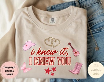 I Knew It, I Knew You, Toy Story 5 Comfort Colors Shirt, Retro Toy Friends Shirt, Nostalgic Toy Story 5, You've Got a friend in me, TS