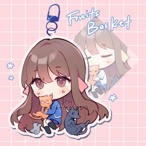 fruits basket tohru honda | 2 inch charm