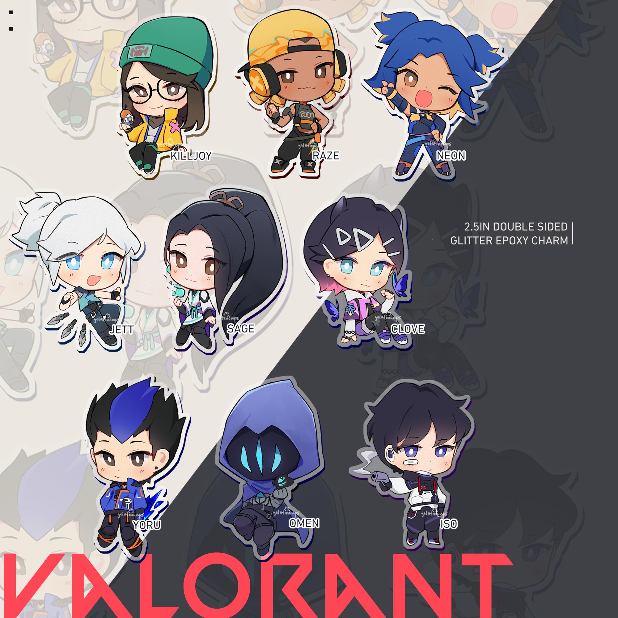【在庫あり】 Valorant キーホルダー - 日本 Etsy - charms キーホルダー