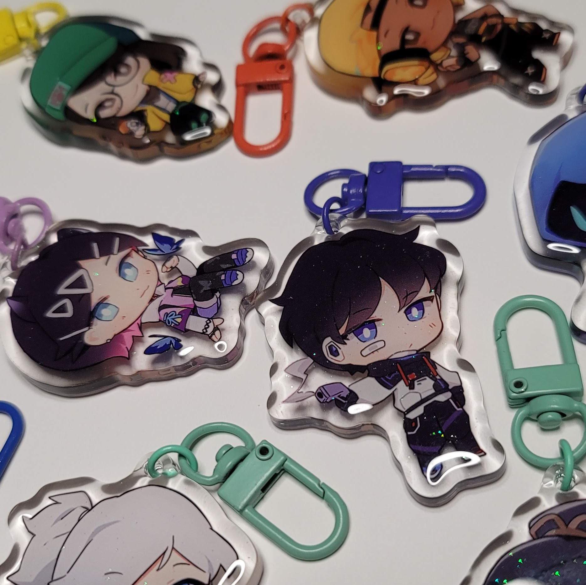valorant エージェントセリフチャーム 全5種セット Valorant Charms (set 1) | 2.5 Inch Charms - Etsy