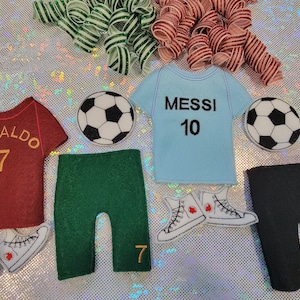 Doll 12&quot; or Elf Clothes - SOCCER Player