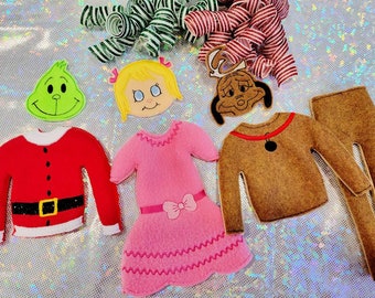 Doll 12" or Elf Clothes - MAX and/or Cindy Lou