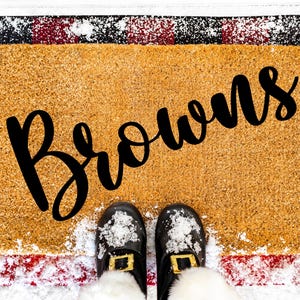 Personalized Mat with Last Name Family Name Doormat, Personalized Wedding Gift, Last Name Doormat, Established Doormat, Family Name Door Mat