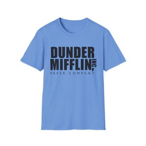 Camiseta unisex de estilo suave de The Office de Dunder Mifflin Paper Company Inc.