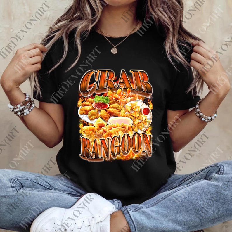 Crab Rangoon Png, Crab Rangoon Meme Png, Funny Fast Food Digital, Funny ...