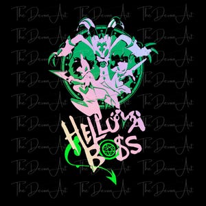 Hazbin Hotel Helluva Boss vintage (PNG), camisetas retro para hombre y mujer (PNG), camisetas de dibujos animados, anime,PNG