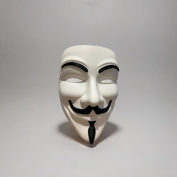 GUY FAWKES  Guy Fawkes Mask V for Vendetta Wall Art Poster Prints – Prints Limited