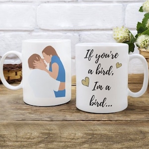 Notebook Fan Movie Quote Mug Romantic Gift If You&#39;re a Bird, Im a Bird The Notebook