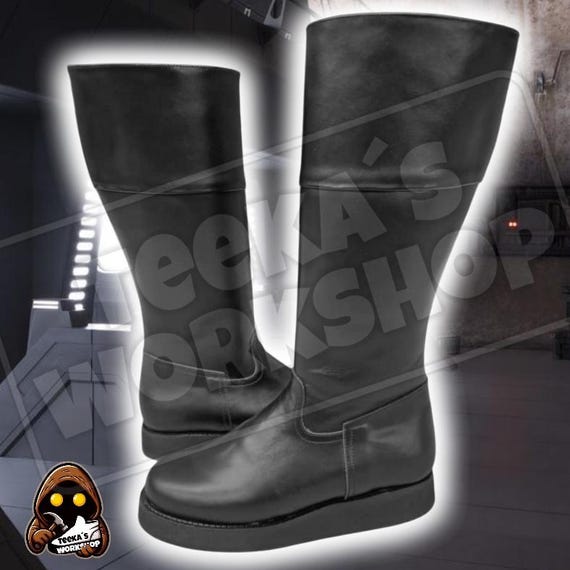 サ*タ様 カルマンソロジー MIDDLE OFFICERS BOOTS Imperial Transport Security Officer (TSO) Boots for Star Wars