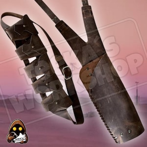 Sac à bandoulière Jawa + étui pour cosplay Star Wars